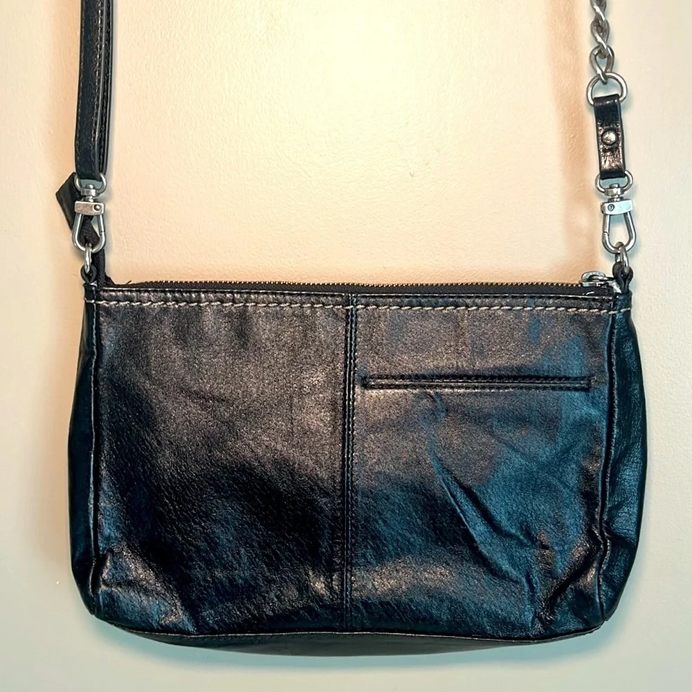 The Sak Crossbody Bag Black Leather - Picture 3 of 11